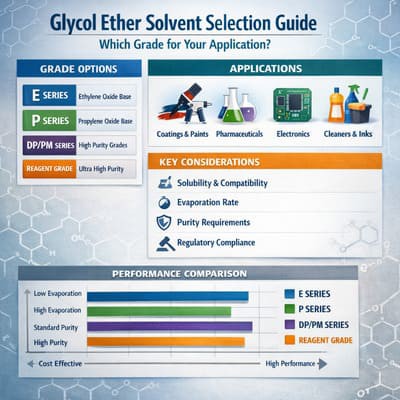 Gwida għall-Għażla tas-Solvent Glycol Ether: Liema Grad għall-Applikazzjoni Tiegħek?